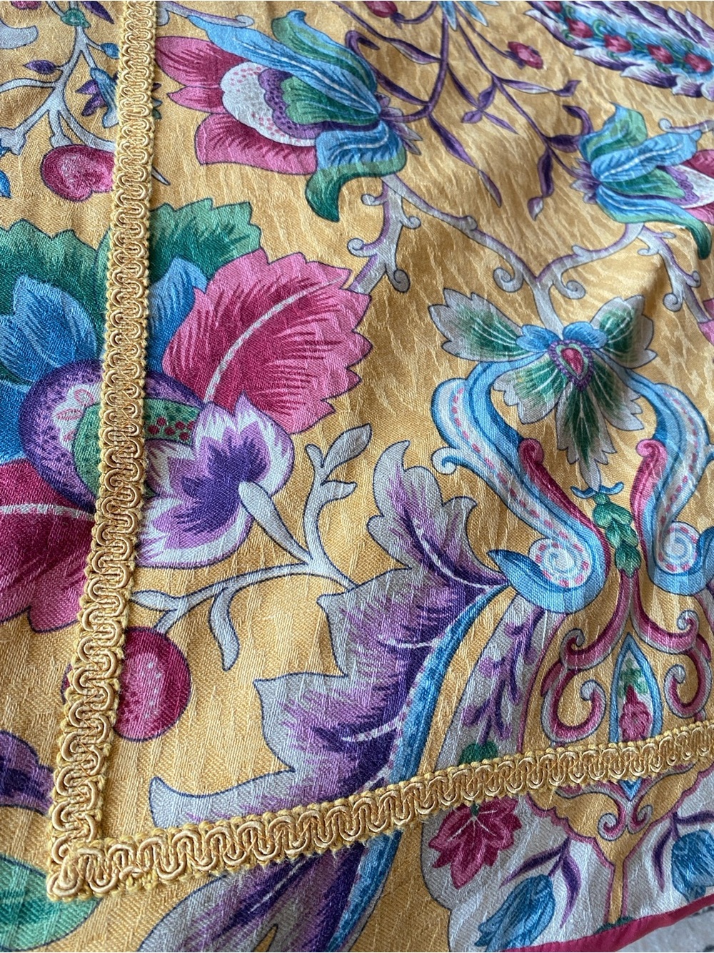 Etro Tapestry Italian Elrond Wall decor Piano Table and Bed runner Art 1900